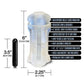 MSTR B8 Lip Service Vibrating Mouth Pack - Kit of 5 Clear Global Novelties LLC