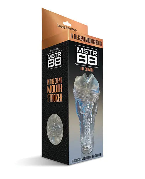 MSTR B8 In the Clear Mouth Stroker - Clear Global Novelties LLC