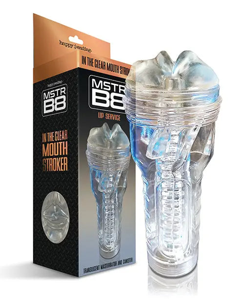 MSTR B8 In the Clear Mouth Stroker - Clear Global Novelties LLC