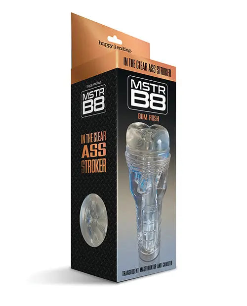 MSTR B8 In the Clear Anal Stroker - Clear Global Novelties LLC