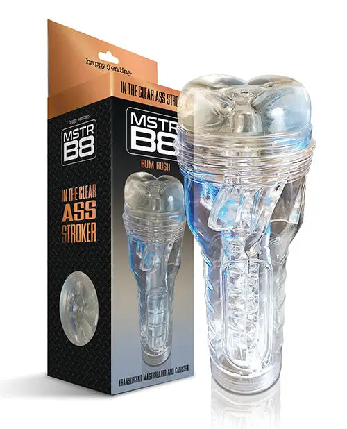 MSTR B8 In the Clear Anal Stroker - Clear Global Novelties LLC