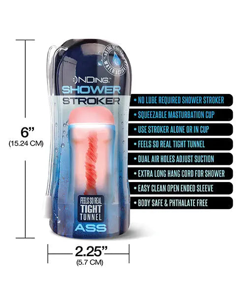Shower Stroker Ass - Ivory Global Novelties LLC