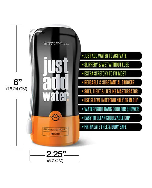 Just Add Water Shower Mouth - Tan Global Novelties LLC