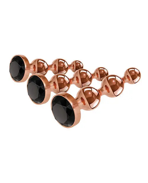 Gender X Gold Digger Set - Rose Gold/Black Evolved Novelties INC
