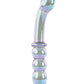 Gender X Realistic Dildo | Lustrous Galaxy Wand | Green Glass Dildo | Double Dildo Massager Evolved Novelties INC