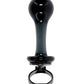 Gender X Blow Pop Glass Anal Plug - Black Evolved Novelties INC