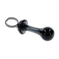Gender X Blow Pop Glass Anal Plug - Black Evolved Novelties INC