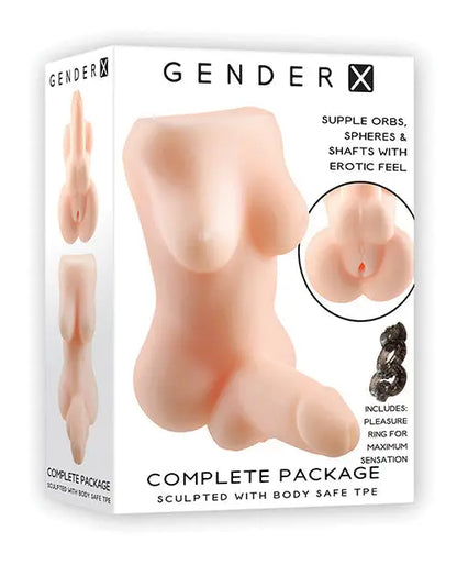 Gender X Complete Package Multi Function Stroker - Light Evolved Novelties INC