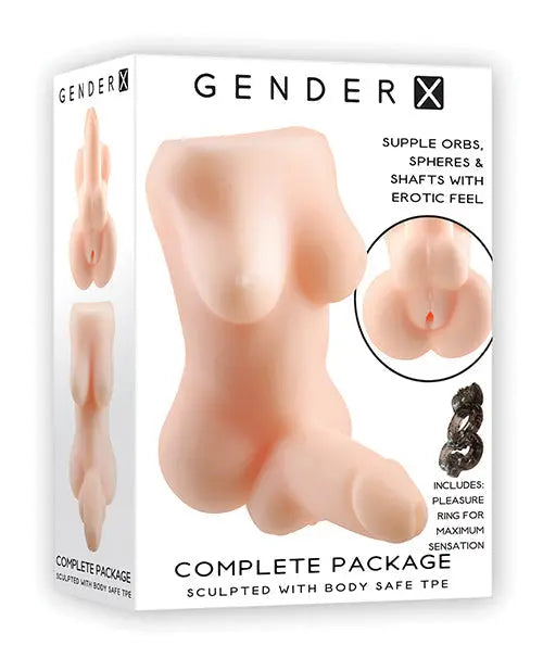 Gender X Complete Package Multi Function Stroker - Light Evolved Novelties INC