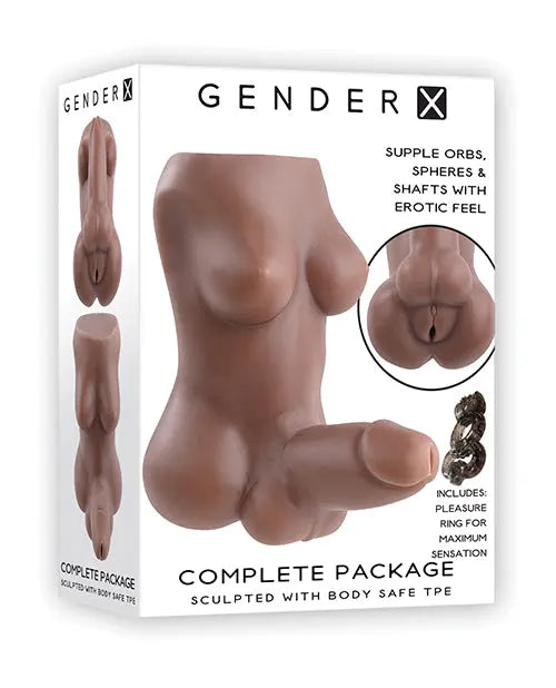 Gender X Complete Package Multi Function Stroker - Dark Evolved Novelties INC