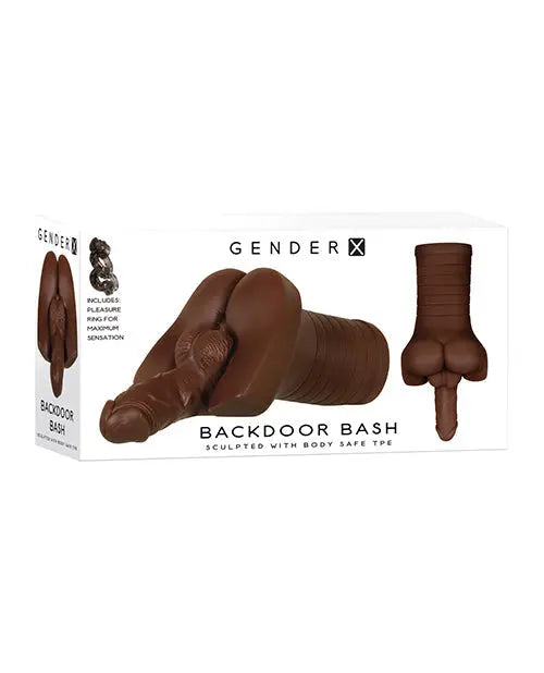 Gender X Backdoor Bash Stroker - Dark Evolved Novelties INC