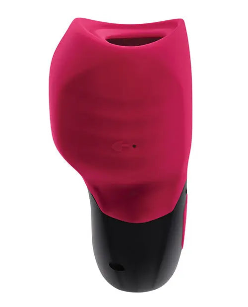 Gender X Body Kisses Vibrating Suction Massager - Red/Black Evolved Novelties INC