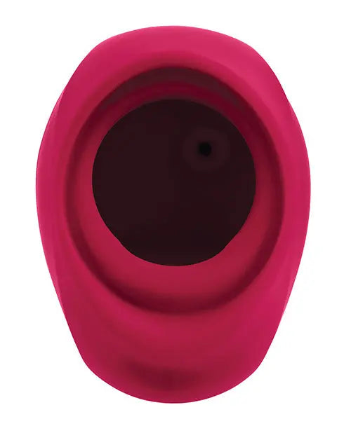 Gender X Body Kisses Vibrating Suction Massager - Red/Black Evolved Novelties INC
