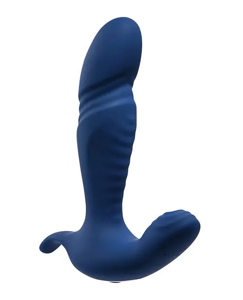 Gender X Thrusting Vibrator | True Blue 10x Curved Blue G Spot Vibrator | Best Vibrator for Women Evolved Novelties INC