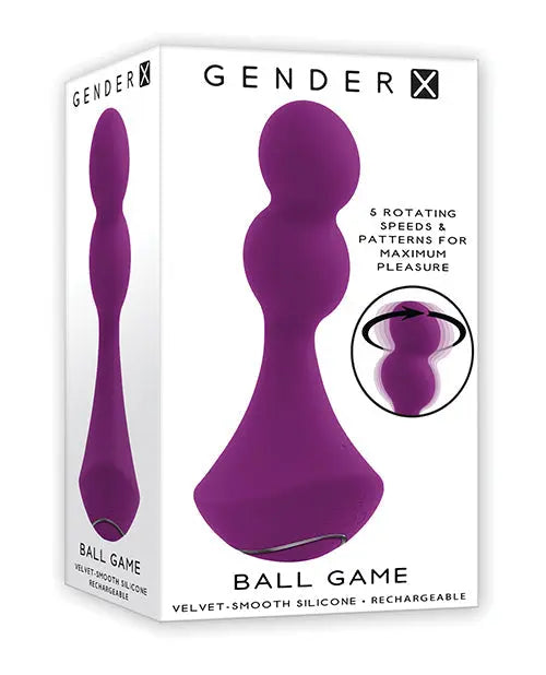 Gender X Ball Game - Purple Evolved Novelties INC