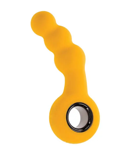 Gender X Bumble Angled Plug - Yellow Evolved Novelties INC