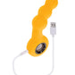 Gender X Bumble Angled Plug - Yellow Evolved Novelties INC