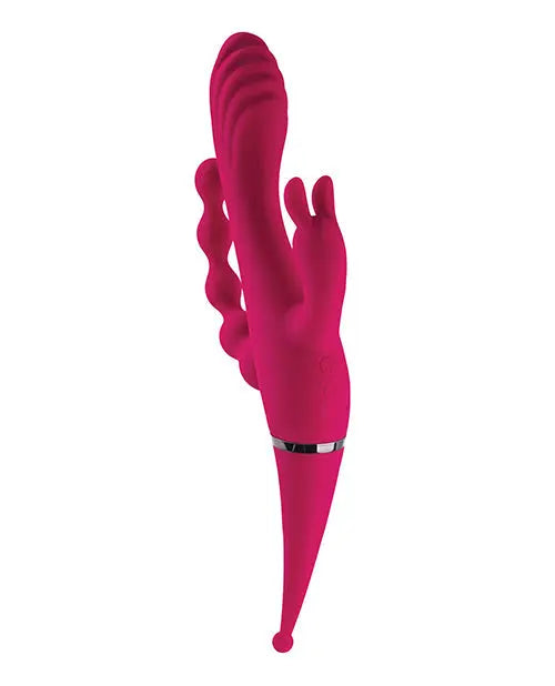 Gender X Rabbit Vibrator | 4x4 G Spot Vibrator | 10X Burgundy Clit Vibrator | Best Vibrator for Women Evolved Novelties INC