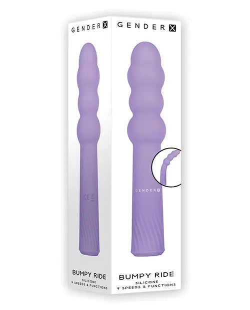 Gender X Bumpy Ride - Purple Evolved Novelties INC