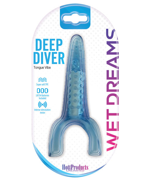Tongue Star Deep Diver Vibe - Blue Hott Products