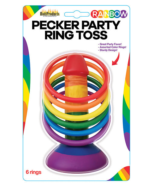 Rainbow Pecker Party Ring Toss Hott Products