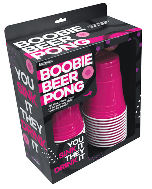 Boobie Beer Pong w/Cups & Boobie Balls Hott Products