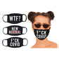 Hott Products Mask-erade Masks - F Covid/WTF?/New Normal X Pack of 3 Hott Products