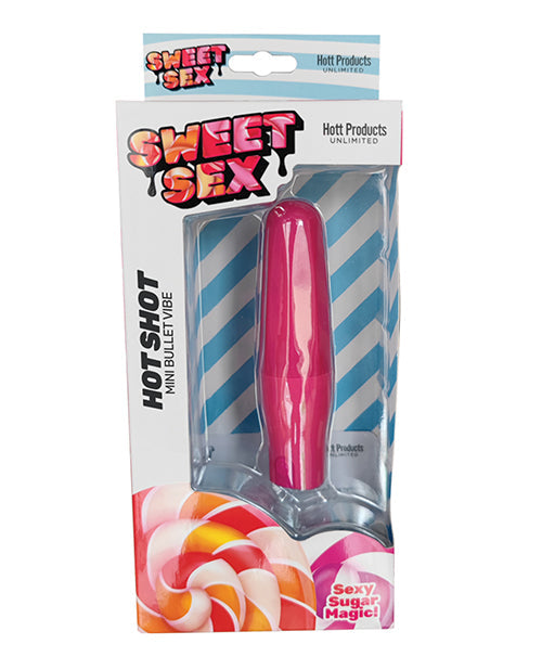 Sweet Sex Hot Shot Mini Bullet Vibe - Magenta Hott Products