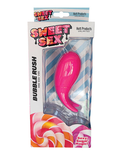Sweet Sex Bubble Rush Mini Egg Vibe - Magenta Hott Products