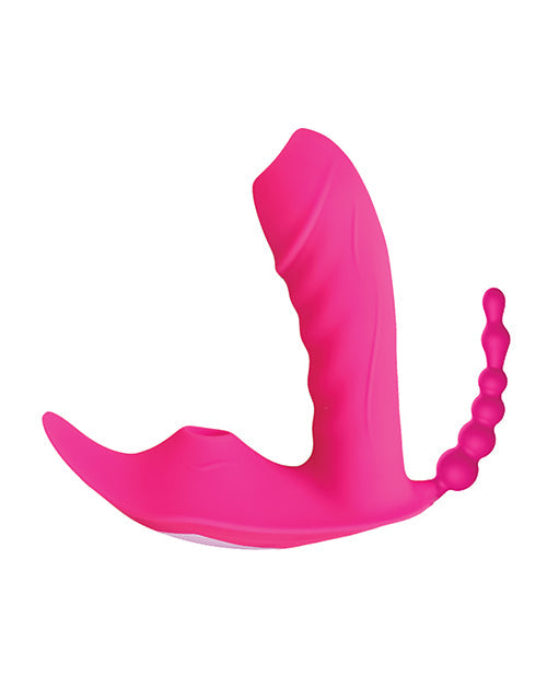 Sweet Sex Body Candy Multi Pleasure Vibe w/Remote - Magenta Hott Products