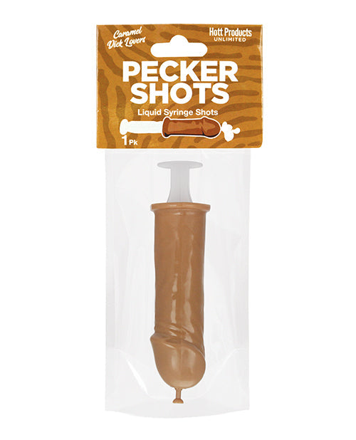 Pecker Shot Syringe - Brown Hott Products