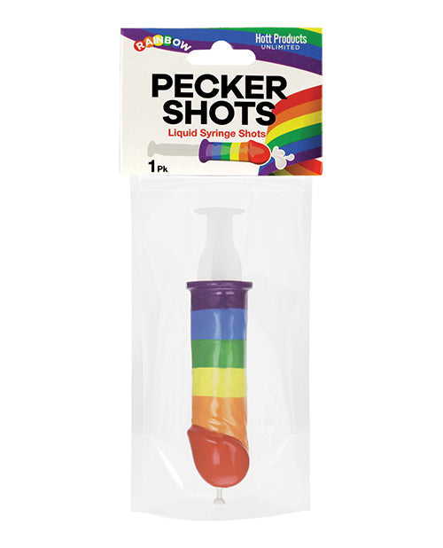Pecker Shot Syringe - Rainbow Hott Products