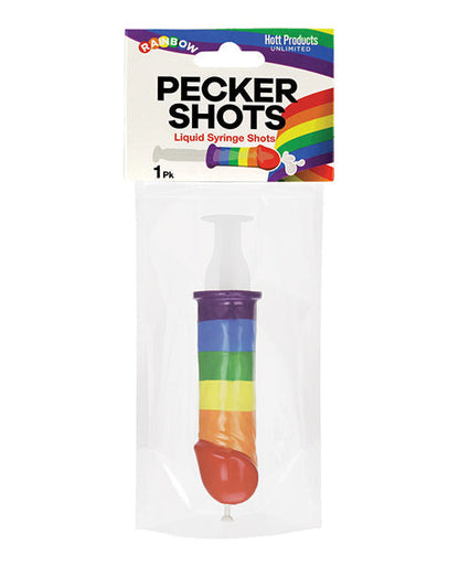 Pecker Shot Syringe - Rainbow Hott Products