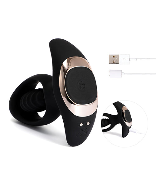 Habiki Hollowed Vibrating Anal Plug Uc Global Trade INChoney Play B