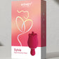 Sylvia Tongue Licking Rose Vibrator - Red Uc Global Trade INChoney Play B