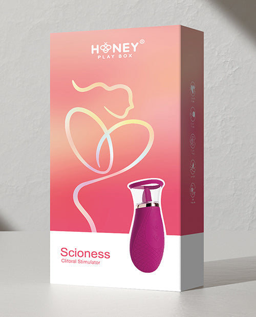 Scioness Sucking and Licking Clitoral Stimulator - Pink Uc Global Trade INChoney Play B