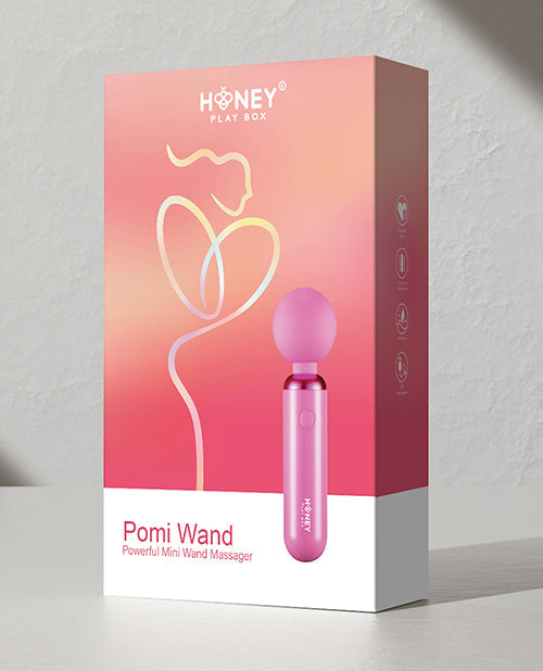 Pomi Wand Clit Tease Vibrating Wand - Pink Uc Global Trade INChoney Play B