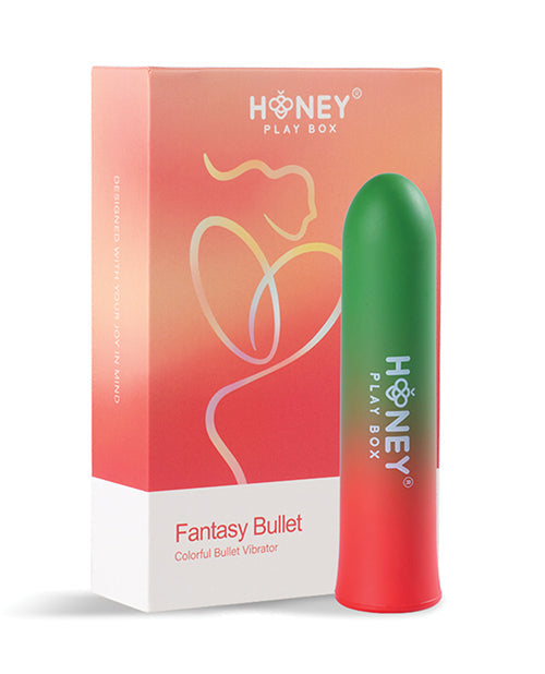 Fantasy Color Gradient Bullet Vibrator - Yellow Uc Global Trade INChoney Play B