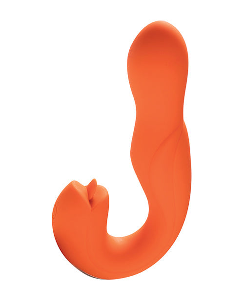 Joi Pro Rotating Head G-Spot Vibrator & Clit Licker w/Remote - Orange Uc Global Trade INChoney Play B