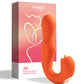 Joi Pro Rotating Head G-Spot Vibrator & Clit Licker w/Remote - Orange Uc Global Trade INChoney Play B
