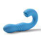 Joi App Controlled Thrusting G-Spot Vibrator & Clit Licker - Blue Uc Global Trade INChoney Play B