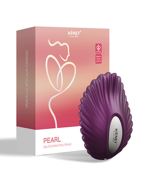 Pearl App-Controlled Magnetic Panty Vibrator - Lilac Uc Global Trade INChoney Play B