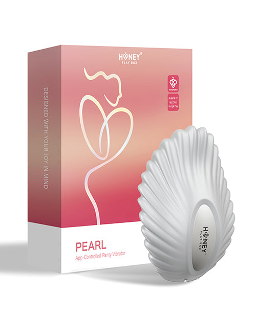 Pearl App-Controlled Magnetic Panty Vibrator - White Uc Global Trade INChoney Play B