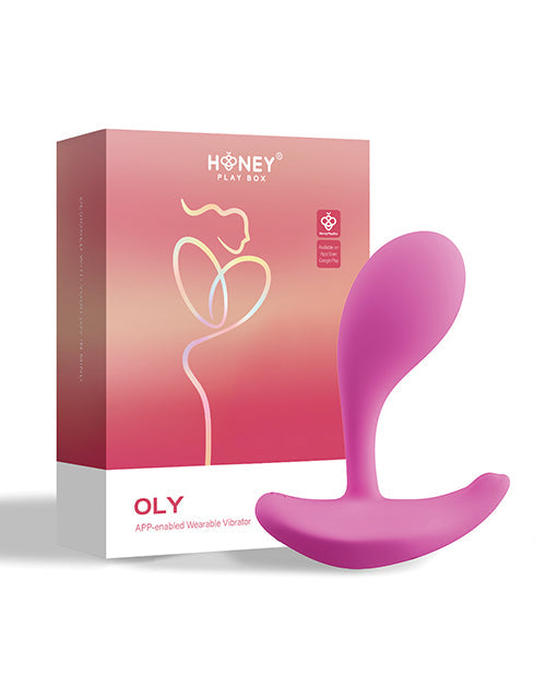 Oly App-Enabled Wearable Clit & G Spot Vibrator - Pink Uc Global Trade INChoney Play B