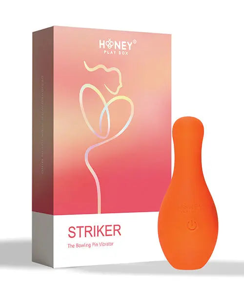 Striker the Bowling Pin Vibrator - Orange Uc Global Trade INChoney Play B
