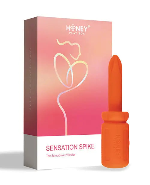 Sensation Spike the Screwdriver Vibrator - Orange Uc Global Trade INChoney Play B
