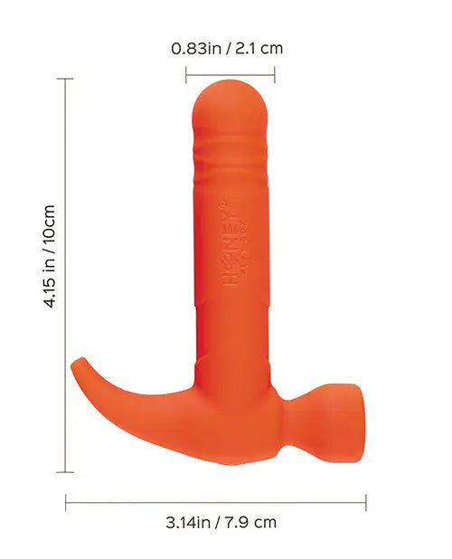 Love Tap the Hammer Vibrator - Orange Uc Global Trade INChoney Play B