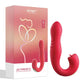 Joi Thrusting Vibrator 2 | Red G-Spot Vibrator | 9x Licking Tongue Clit Vibrator | Best Vibrator for Women Uc Global Trade INChoney Play B