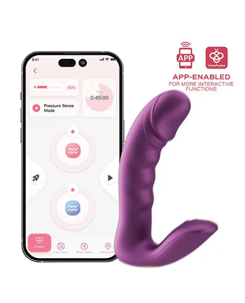 RORA 2 Clit Vibrator | Pressure Sensing App-Controlled Vibrator | Rotating G-Spot Vibrator | Best Vibrator for Women Uc Global Trade INChoney Play B
