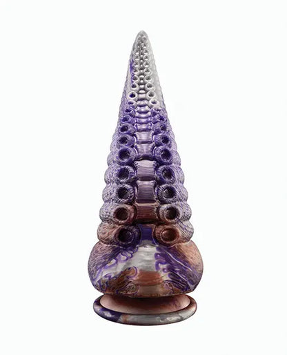 Tyrian Tentacle Realistic Dildo | Shape Suction Cup Dildo | Multicolor 10-Inch Girth Big Dildo Uc Global Trade INChoney Play B